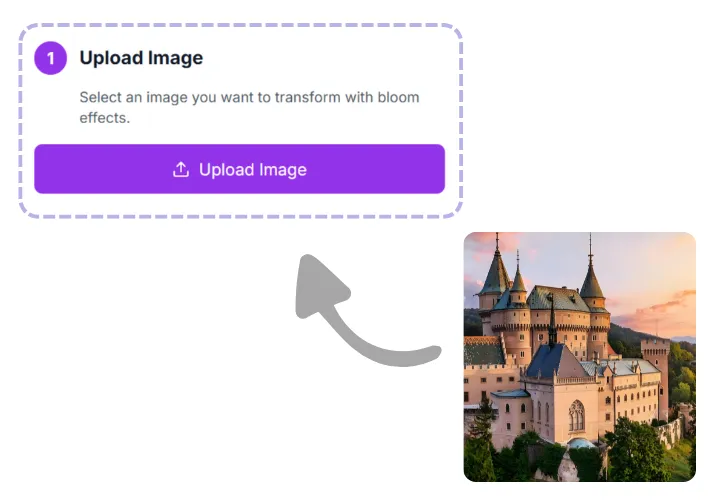 🌷 Let AI Add the Blooming Effect