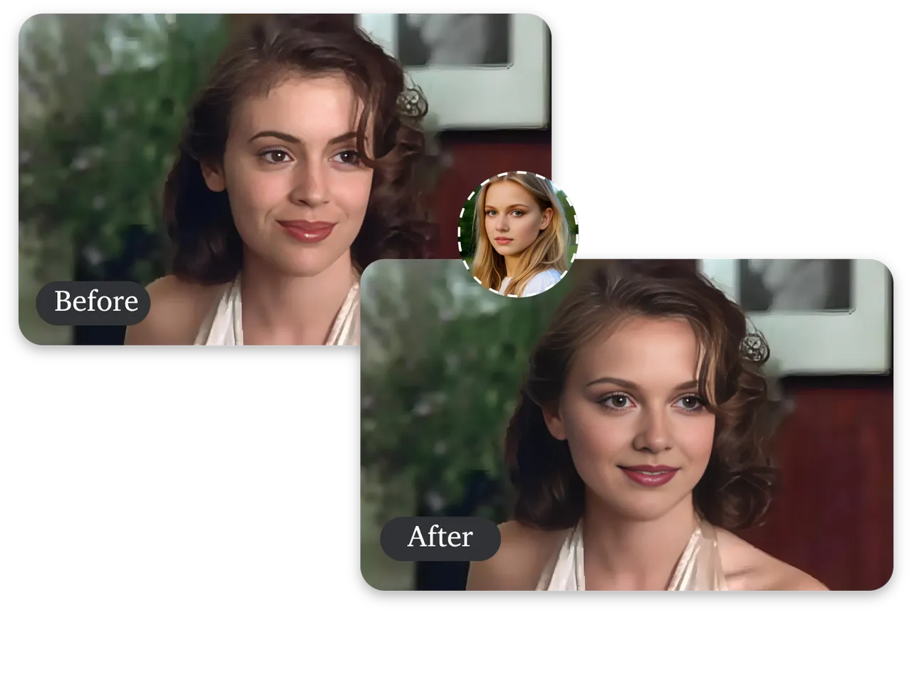 Experience AI Reface Swap Faces in Videos GIFs and Photos Online